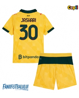 AC Milan Ardon Jashari #30 Echipament de Fotbal Replică 2025-26 Copii Treilea (+ Șorturi)